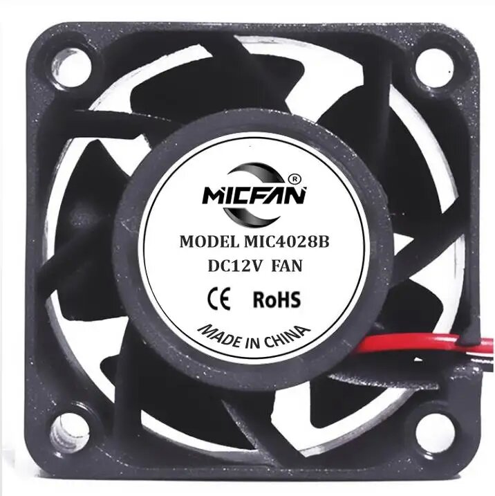 DC axial fan 40x40x28mm 12v dc fan for CCTV Camera heat cooling mini usb desk air cooling fan